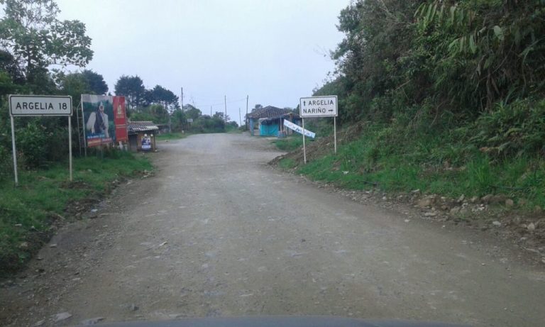 Expectativa en Argelia y Nariño por anuncios de pavimentación