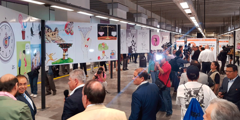 Festival de caricatura “Ricardo Rendón” recibe homenaje en México