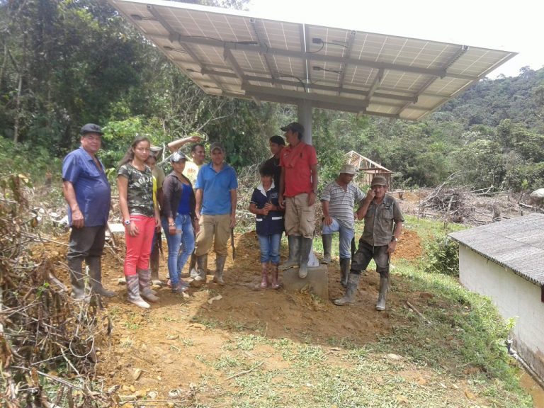 La escuela de la vereda Santa Rosa, en Sonsón, ya cuenta con energía solar
