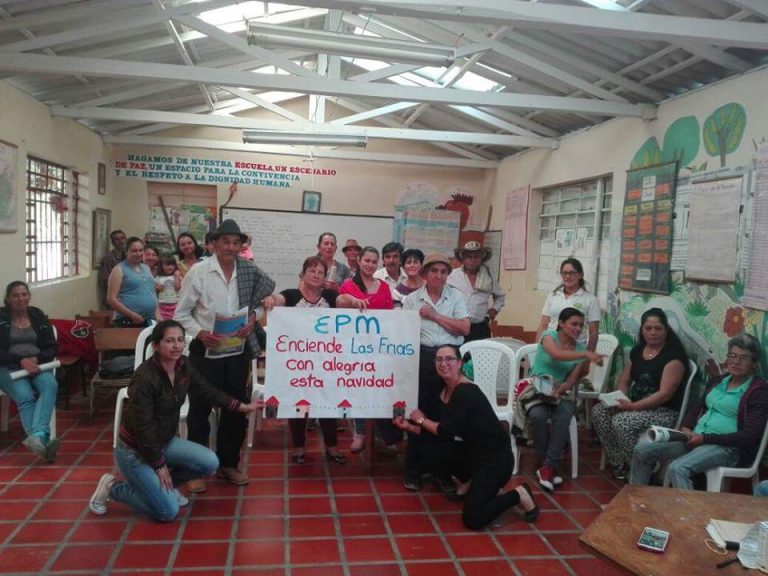 San Vicente Ferrer es uno de los ganadores del Alumbrado Navideño de EPM