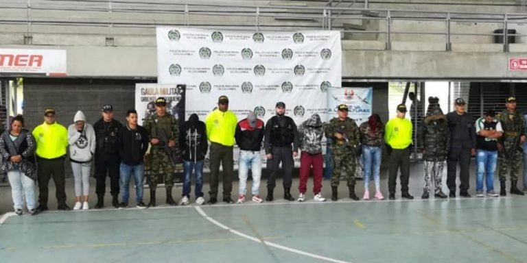 Capturan a 19 personas de banda criminal los ‘Pamplona’ en Antioquia Capturan a 19 personas de banda criminal los ‘Pamplona’ en Antioquia
