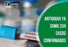 Confirman 182 nuevos casos de Covid-19 en Colombia y 9 en Antioquia