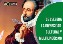 Día del Idioma Español, homenaje a Miguel de Cervantes
