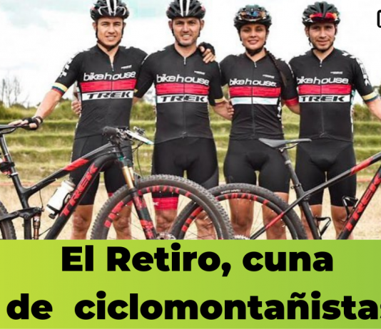 El Retiro, cuna de ciclomontañistas