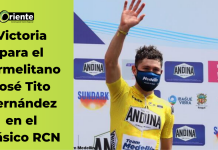 Victoria para el carmelitano José Tito Hernández en el Clásico RCN