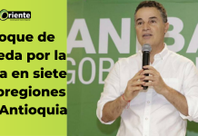 Toque de queda por la vida en siete subregiones de Antioquia