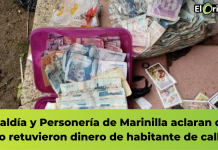 Alcaldía y Personería de Marinilla aclaran que no retuvieron dinero de habitante de calle