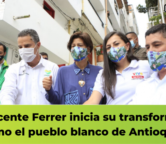 San Vicente Ferrer inicia su transformación como el pueblo blanco de Antioquia