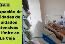 Ocupación de Unidades de Cuidados Intensivos al límite en La Ceja