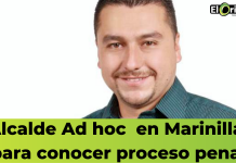 Alcalde Ad hoc  en Marinilla para conocer proceso penal
