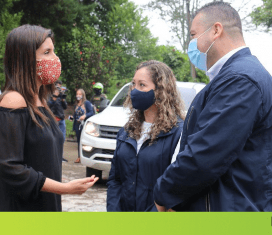 Ministra de Educación Nacional verificó cumplimiento de protocolos bajo el modelo de alternancia en Marinilla