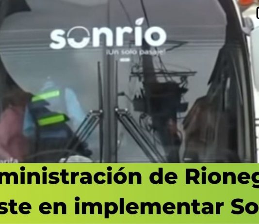Administración de Rionegro insiste en implementar Sonrío