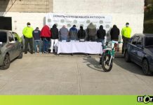 Desmantelan banda dedicada al hurto en el Oriente