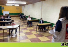 Rionegro regresó a las aulas en modalidad de alternancia