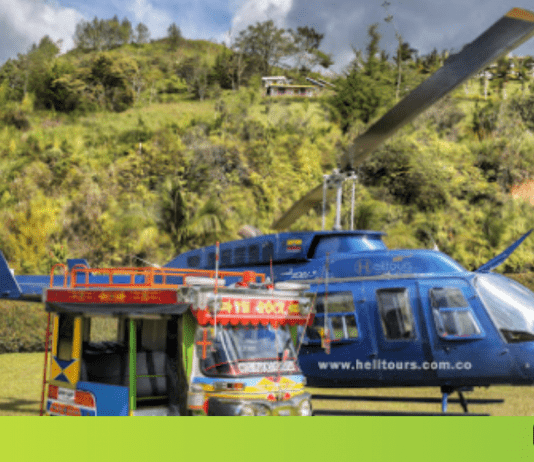 Suspenden vuelos de helicópteros en Guatapé