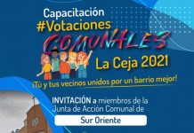La Ceja: Realizan proceso de capacitación para votaciones comunales