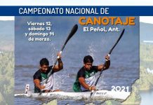 ¡Atentos! Campeonato Nacional de Canotaje se realiza en El Peñol