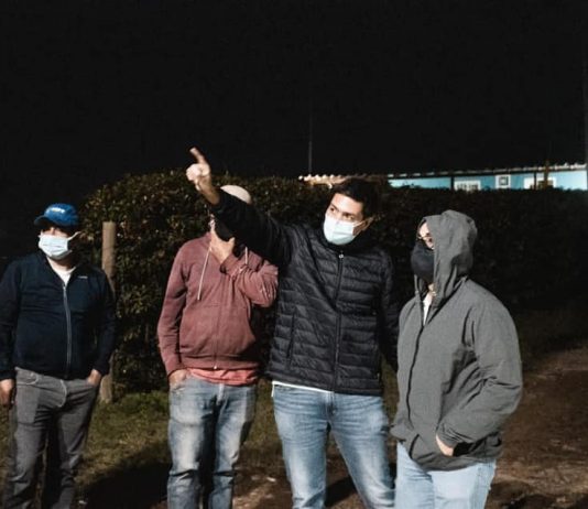 El Santuario avanza en alumbrado público