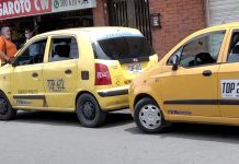 Taxistas de Rionegro se unen a Frentes de Seguridad