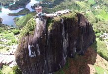Conoce la historia de Las letras sobre la Piedra del Peñol