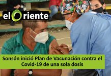 Sonsón inició Plan de Vacunación contra el Covid-19 de una sola dosis
