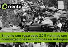 En junio son reparadas 2.711 víctimas con indemnizaciones económicas en Antioquia