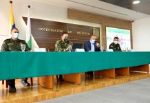 Gobernación de Antioquia entregó del 2021 informe de seguridad, en el Oriente incrementaron en un 33.1% los homicidios.