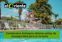 Comfenalco Antioquia obtiene sellos de bioseguridad para el turismo
