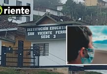 Preocupados se encuentran docentes y padres de familia de la I.E. San Vicente Ferrer por posibles casos de COVID-19