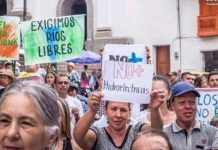 Comunidad de Cocorná celebra acto administrativo de la ANLA ante el PCH Cocorná 3