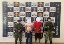 Autoridades capturan a dos sujetos en Sonsón y Abejorral