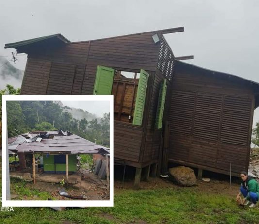 Durmiendo en tablas: 8 familias lo perdieron todo tras fuerte tormenta en Cocorná