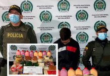 Autoridades captura a un hombre en El Carmen