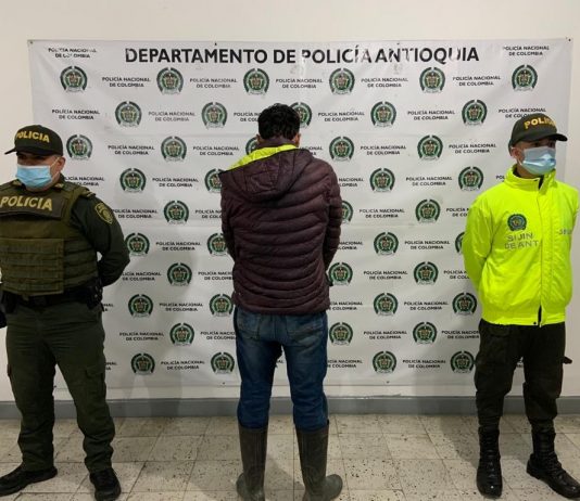 Atención: Capturan a uno de los responsable del doble homicidio en Sonsón