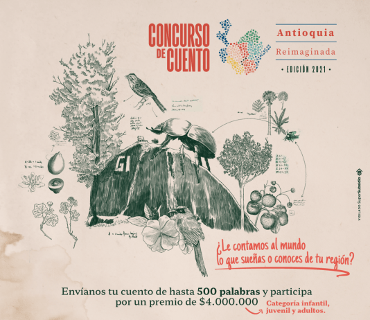 Concurso de Cuento de Antioquia Reimaginada tendrá convocatoria abierta hasta el 28 de noviembre