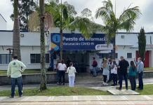 Traslado de algunos puestos de vacunación contra la COVID-19 en Rionegro