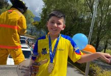 Sonsón recibe con caravana al deportista Juan Manuel luego de ser campeón en Ecuador