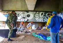 Autoridades desmantelaron cambuche desde donde se comercializaban estupefacientes en El Carmen