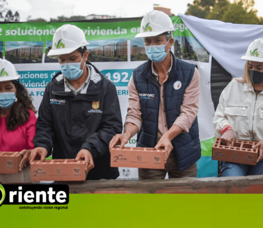 Rionegro puso la primera piedra en los proyectos VIP Valles y Cerros de la fortuna, que beneficiarán 432 familias