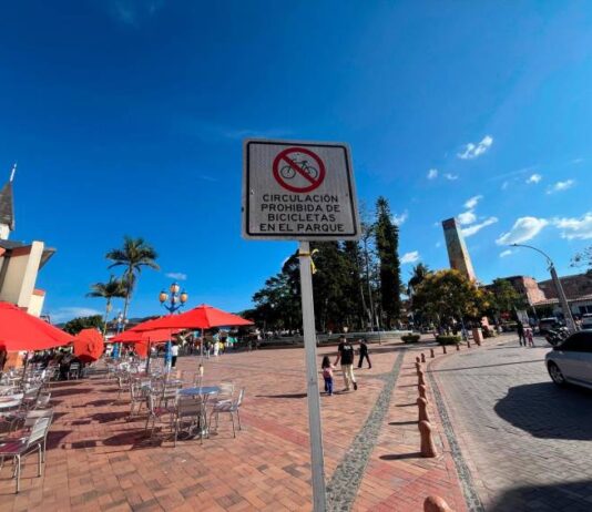 En El Carmen de Viboral, se implementarán multas a ciclistas en zonas peatonales clave