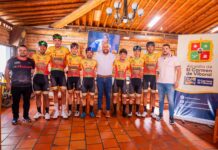 Así se despidió el Carmén de Viboral del equipo de ciclismo Avinal, quienes representarán a la Región en la Clásica de ciclismo RCN