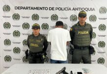 Capturan al presunto responsable de tiroteo en Rionegro: Dos heridos en el sector 3 Esquinas