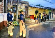 Evacuación preventiva en el barrio El Hoyo, del municipio de Rionegro: 19 personas en riesgo tras colapso de muro.