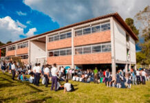 El Carmen de Viboral avanza en la construcción de nuevas aulas y un restaurante escolar en la I.E. Santa María