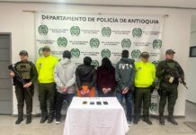 Operación contra “El Mesa” en La Ceja deja seis capturados y golpea el microtráfico en la región