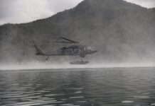 FAC fortalece sus capacidades en rescate aéreo sobre el embalse de Guatapé