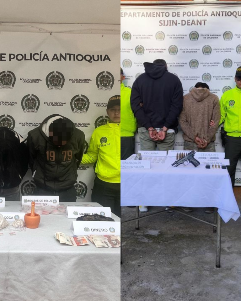 Golpes a la delincuencia en el Oriente Antioqueño: Capturas e incautaciones fortalecen la seguridad en la región