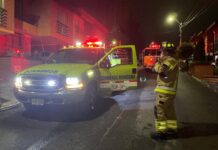 Incendio en Linda Granja fue controlado por Bomberos Rionegro