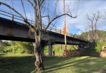 El puente de La Fiscalía en Rionegro será reabierto en menos de un mes