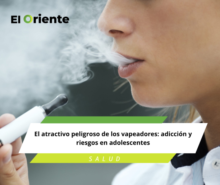 El atractivo peligroso de los vapeadores: adicción y riesgos en adolescentes